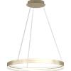 TopLight MALIKA SOSPENSIONE 80 CM ORO CHAMPAGNE LED CCT SWITCH 3000/4000/6000°K 56W 7469-7639LM CRI 90