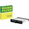 Mann Filter MANN-FILTER, CUK 2430 Filtro abitacolo, Carbone attivo | Per Autovetture, Filtrazione di polvere e polline, Riduzione degli odori, Qualità originale OE
