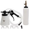 CCLIFE 0,75L Spurgo Freni Dispositivo ad Aria Compressa per Spurgo Liquido, con 1L Bottiglia di Ricarica