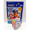 ALBUM FIGURINE PAW PATROL CON 5 BUSTINE + SCATOLA 30 BUSTINE FIGURINE PANINI