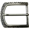 BELTINGER Fibbia per cintura Braid 4,0 cm | fibbia intercambiabile per cintura 40mm massiccia | fibbia ad ardiglione | cintura intercambiabile fino a 4cm