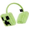 MINECRAFT Paraorecchie Bambino - Copriorecchie Cuffie in Caldo Pile Taglia Unica - Scalda Orecchie Peloso Creeper Gadget Regalo