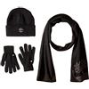 Timberland Double Layer Scarf, Cuffed Beanie & Magic Glove Gift Set set accessori invernali Uomo