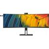 PHILIPS MONITOR PHILIPS 44,5" 32:9 CURVED 45B1U6900CH VA 5120x1440 4ms 450cd/m² 2x5W MM WEBCAM Reg.H 2HDMI DP RJ45 2USB-C docking 45B1U6 - 45B1U6900CH/00
