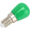 Aoresac Bulbo LED E14 a 360 Gradi 3W, Nessun Sfarfallio, luminosità di 350 Libbre, Spina e Gioco per L'illuminazione Domestica, Lampadina da Tavolo, Lampada a Parete (Verde)
