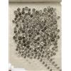 Sparkling Fancy Diamonds Diamante Naturale Micro Taglia Tondo Brillante Salt Pepper 25 Pezzi 1 Mm
