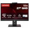 Lenovo ThinkCentre TIO27 Gen6 Monitor 27 IPS 120Hz QHD 6ms Multimediale Pivot Hub USB HDMI/2*DisplayPort