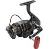 Naroote Mulinello da Pesca KB7000 in Metallo, Design Compatto e Leggero,