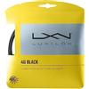 Luxilon Wilson 4G Black 125, Corda per Racchetta da Tennis Unisex-Adult, Nero, One Size