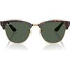 Ray-Ban Occhiali da Sole RBR0504S 1359VR Clubmaster Reverse Marrone/Verde Unisex 51/21/145