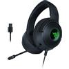 Razer Kraken V3 X USB - Cuffie cablate USB da gaming Comfort ultraleggero (ultra-leggera da 285g, Driver TriForce da 40mm, Microfono cardioide HyperClear, Audio Surround 7.1, Chroma RGB) Negro