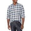Amazon Essentials Uomo Camicia in Flanella a Maniche Lunghe