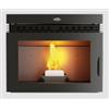 Kalor Inserto Camino a Pellet ad Aria Linea Focus modello CHIARA 15 (fino a 110 mq) 15 Kw 300 mc Cronotermostato+Alimentazione dall'alto - Wifi Opzionale!!! NUOVO MODELLO !!!