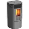 Kalor Stufa a pellet ad aria linea Redonda 8 Basic Rotonda mc160 (fino a 60 mq) Conto Termico 2.0 Wifi Opzionale NUOVO MODELLO !!!