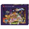 Heye Puzzle Tarzan - Puzzle standard, 1000 pezzi. Immagini: Tarzan, Guillermo Mordillo