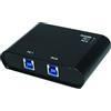 LOGILINK LogiLink UA0216 hub di interfaccia USB 3.2 Gen 1 (3.1 Gen 1) Type-B 5000 Mbit/s Nero