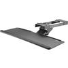 StarTech.com Vassoio per tastiera da tavolo - Regolabile, nero, 20°, -15 - 15°, 2 kg, plastica, acciaio, CE, REACH