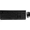 CHERRY DW 3000 - Set tastiera e mouse - senza fili - 2,4 GHz - Tedesco - Interruttore a chiave: CHERRY LPK - Nero, Antracite