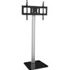 Techly ICA-TR11 Supporto TV 177,8 cm (70") Nero, Argento