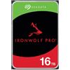 Seagate IronWolf Pro ST16000NT001 - Disco rigido - 16TB - interno - 3,5" (8,9 cm) - SATA 6Gb/s - 7200 giri/min - buffer: 256M