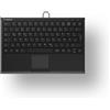 KeySonic KSK-5211ELU - Tastiera - Mini - con touchpad a 2 tasti