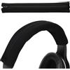 kwmobile Copertura ad archetto compatibile con la custodia Razer Kraken 7.1 V2 Pro - Imbottitura ad archetto in neoprene - Protezione per cuffie - Nero