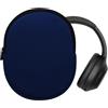 kwmobile Custodia in neoprene per cuffie WH-1000XM4 / WH-1000XM3 / Jabra Evolve 20 - Custodia per cuffie - Custodia da viaggio per cuffie - Morbida