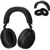 kwmobile Set di copriauricolari compatibili con Sennheiser MOMENTUM 4 Wireless - Custodia per l'archetto - Cuscinetti di ricambio per le cuffie - Protezione in