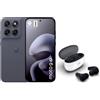 Motorola Smartphone Motorola Moto G67 5G, 256GB, 4GB di RAM, Dual SIM - Display pOLED da 6,78" a 120Hz, IP64, Android 16 + auricolari Motorola Buds 2