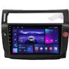 OEM Lettore multimediale per auto, touchscreen, lettore audio, compatibile con Citroen C4 / C-Triomphe / C-Quatre dal 2004 al 2009, navigatore GPS, videoregistratore con telecamera T6