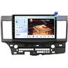 OEM Autoradio con display touchscreen, supporto multilingue, compatibile con Mitsubishi Lancer 10 (modelli dal 2007 al 2012). Include microfono wireless e telecamera G20-D-MIC