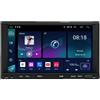 OEM Lettore multimediale per auto, touchscreen, compatibilità universale, possibilità di aggiungere una telecamera, processore quad-core
