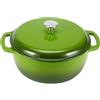 Amazon Basics Pentola Amazon Basics SX-45QTG con coperchio, in ghisa/alluminio fuso, diametro 25 cm