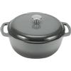 Amazon Basics Pentola Amazon Basics SX-75QTH con coperchio, in ghisa/alluminio fuso
