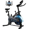 StarTech Cyclette da indoor cycling - QK116C - Resistenza magnetica - Volano da 12 kg - 100 livelli di resistenza - Display LCD - Portata massima fino a 130 kg - Trasmissione a cinghia silenziosa