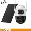 Imou Telecamera AOV Doppia Ottica 5MP+5MP a batteria Wi-Fi + 4G