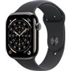 Apple Watch Series 11 GPS + Cellular 46mm Slate Titanium Case with Black Sport B
