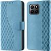CaseGla Cover per Honor 400 Lite 4G/5G custodia portafoglio Blu | Blocco RFID, 3 scomparti carte, 1 tasca banconote, Chiusura magnetica, Supporto, Pelle PU flip cover per Honor 400 Lite