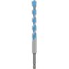 Bosch 1x Punta EXPERT HEX-9 Multi Construction | per Calcestruzzo, Piastrelle di ceramica morbida, Ø 10,00 mm, Professional Accessorio Trapano