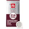 illy Caffè Tostato INTENSO in cialde E S E 12 confezioni da 18 cialde Totale 216