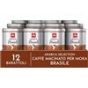 illy Caffè Macinato per Moka Arabica Selection Brasile 100% Arabica con Note di