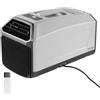 VEVOR Condizionatore Portatile da Campeggio 3340 BTU, Climatizzatore per Tenda e Camper, con Telecomando, Controllo Touch e Tubo Flessibile, Temperatura Regolabile 16-32℃, Portata d'Aria 150 m³/h