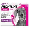BOEHRINGER ING.ANIM.H.IT.SpA Frontline Tri-Act Cani da 20 a 40 kg - Pipette antiparassitarie Contro Parassiti Esterni E Insetti Volanti - 3 pipette monodose