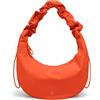 GOT BAG Moon Bag RUFFLE | Borsa Mezzaluna con Tracolla Regolabile Fashion Stropicciata Pieghevole
