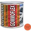 EUROMECI Vernice Flessibile per Gommone Euromeci Gommoflex 0,75LT ARANCIO