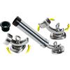 GFN PORTACANNA IN ACCIAIO INOX
