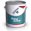STOPPANI ANTIVEGETATIVA STOPPANI FISHER ACTIVE 2,5 LITRI ROSSO ANTIFOULING PER BARCA E...
