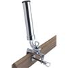 FORESTI & SUARDI PORTACANNA PER BARCA CON MORSETTO ORIENTABILE 40mm OTTONE CROMATO