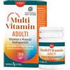 ERBA VITA Multivitamin Adulti 30 compresse integratore alimentare a base di vitamine e minerali e arricchito con alga spirulina con tecnologia Fast/Retard
