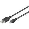 Noname USB Cable USB2.0 Typ A - Typ B mini 5pol St/St 1,80m [CU0014]